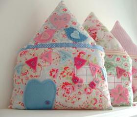 Little House Personalised Pillow - LOVE BIRDS