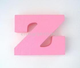 3D paper mache letter "Z"