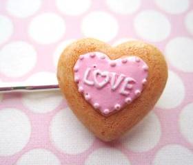 Love Cookie Hair Clip