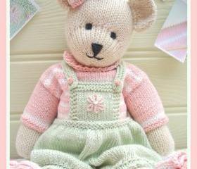 CANDY Bear/ Toy/ Teddy Knitting Pattern/ pdf /EMAIL Pattern