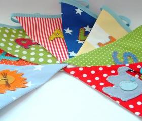 Personalized Bunting - RAINBOW 