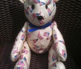 Teddy Bear with jointed arms and legs