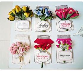 Flower in a bottle tags 