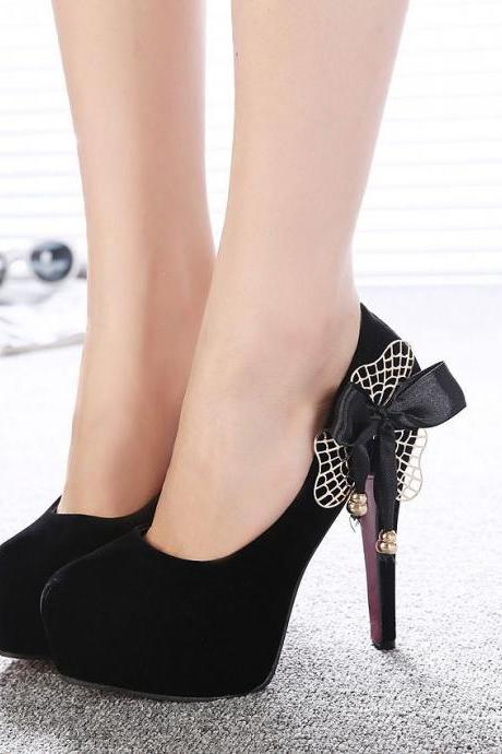 sexy heels with bows